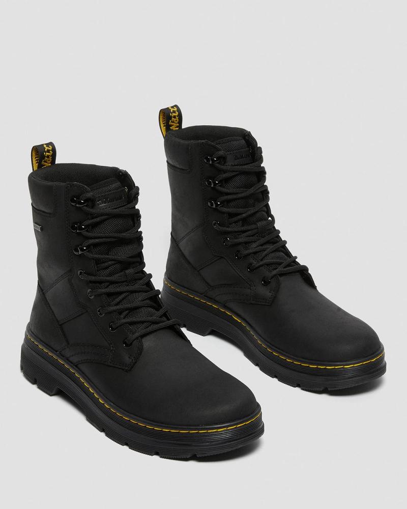 Dr Martens Iowa Vandtætte Poly Fritidsstøvler Herre Sort | DK 466GSO